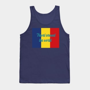 Travel Around the World - Romania Tank Top